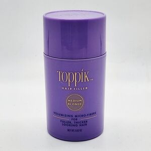 New Toppik Hair Filler Medium Blonde Volumizing Fibers .42oz